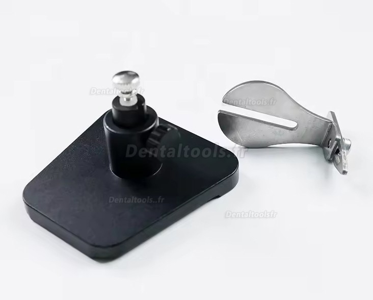 Guide d'alignement de m&acirc;choire &eacute;dent&eacute;e pour articulateur de laboratoire dentaire